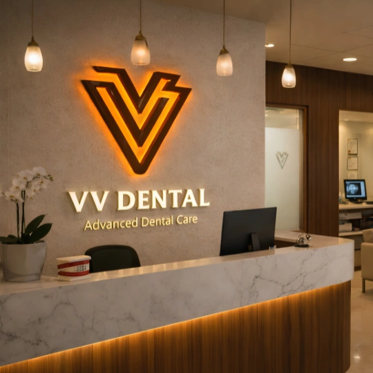 VV Dental Clinic Anna Nagar Reception Area Chennai